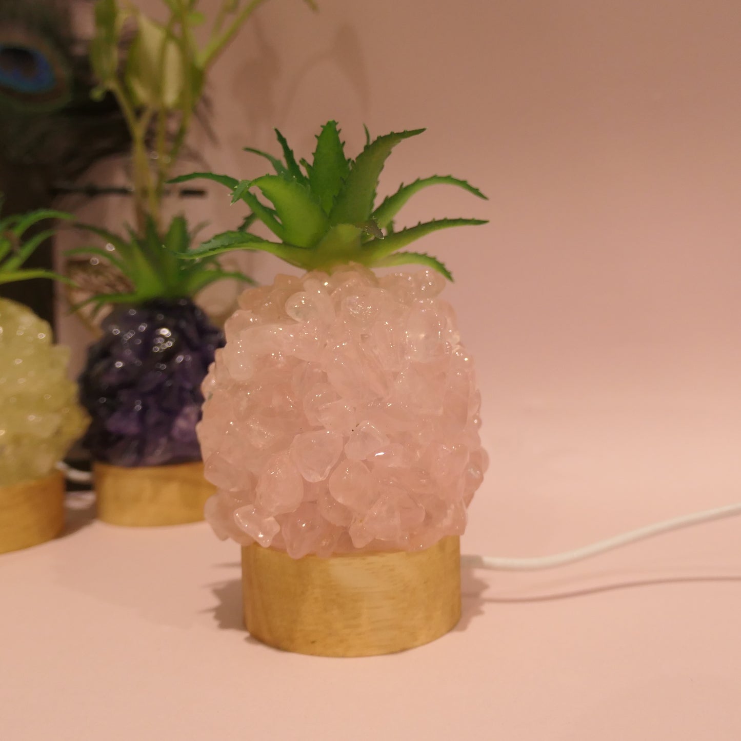 Pinapple USB Lamps