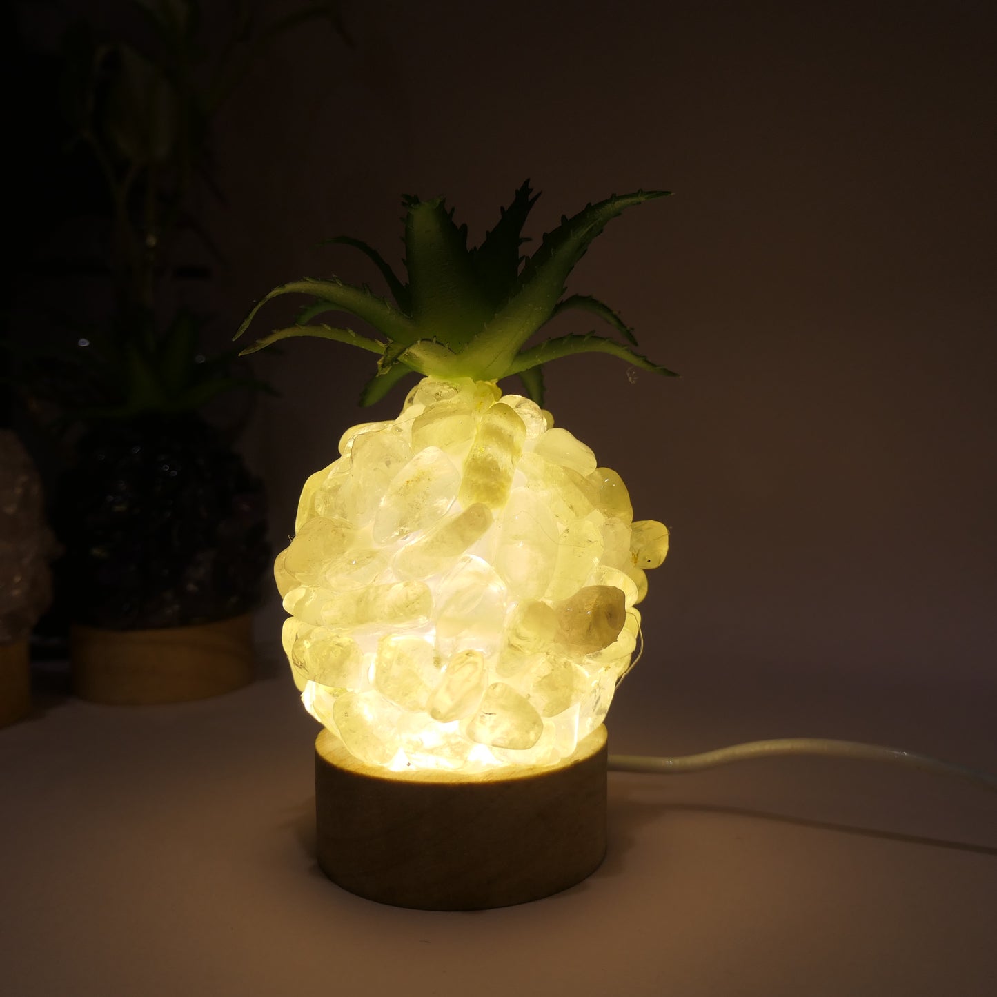 Pinapple USB Lamps