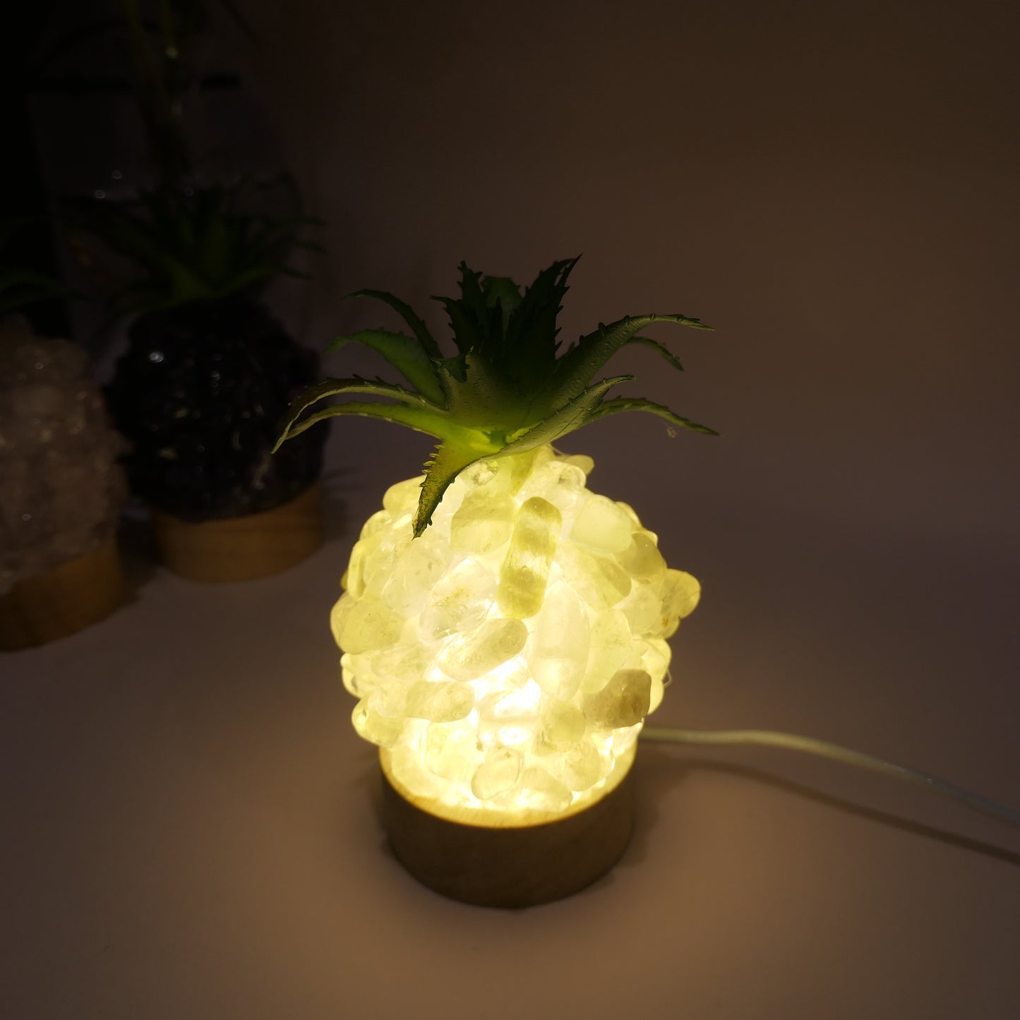 Pinapple USB Lamps