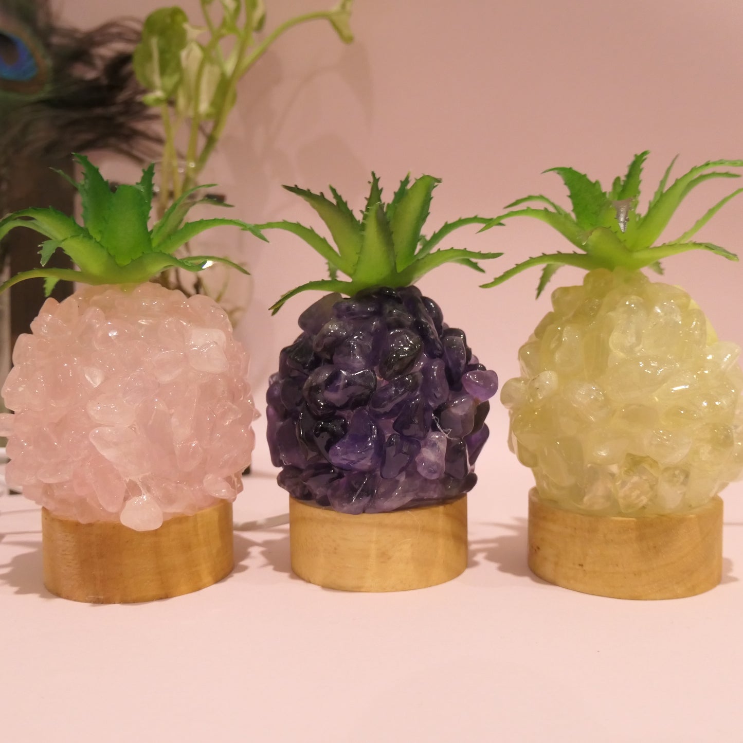 Pinapple USB Lamps