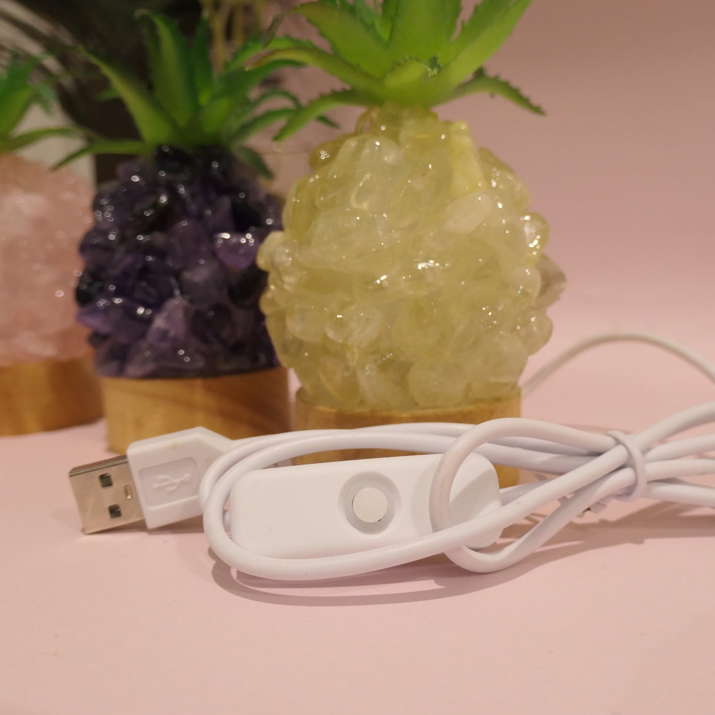 Pinapple USB Lamps