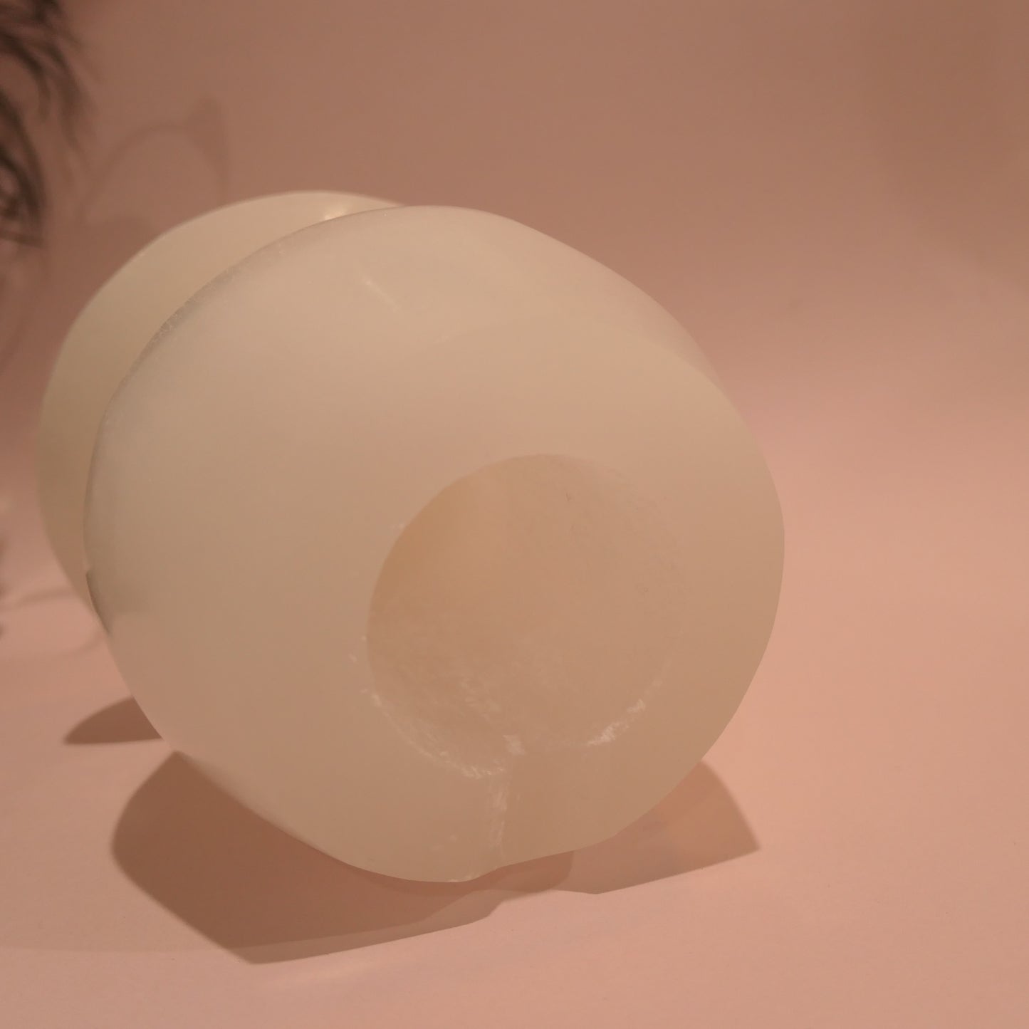 Selenite Mushroom Lamp