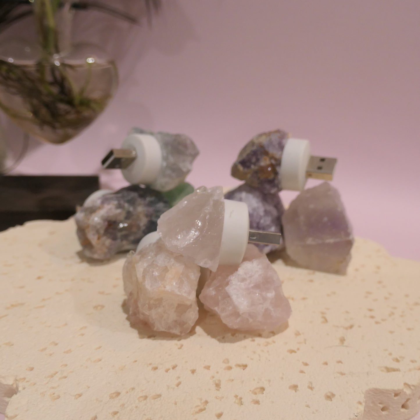 Raw Stone USB Light