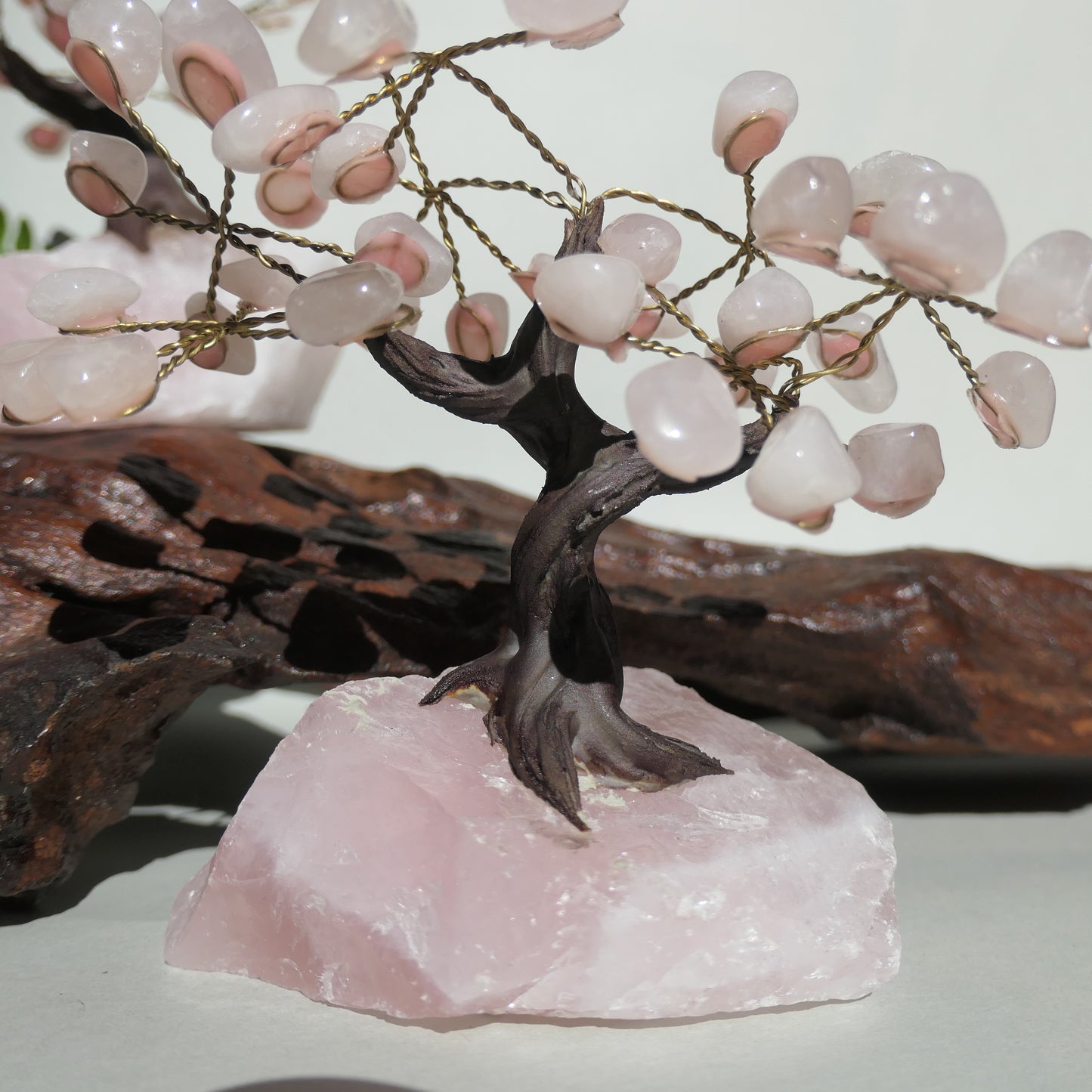 Rose Quartz Gem Tree