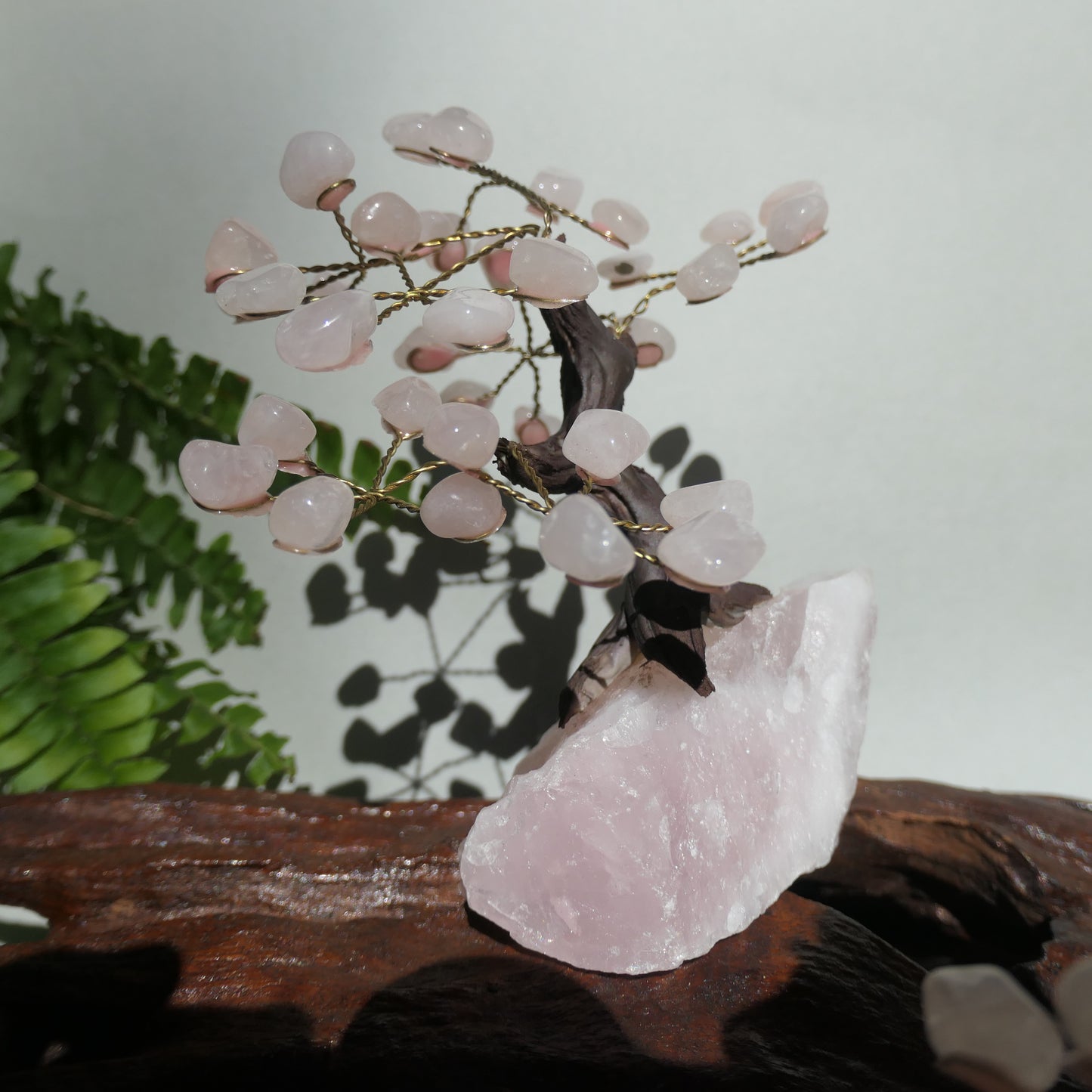 Rose Quartz Gem Tree
