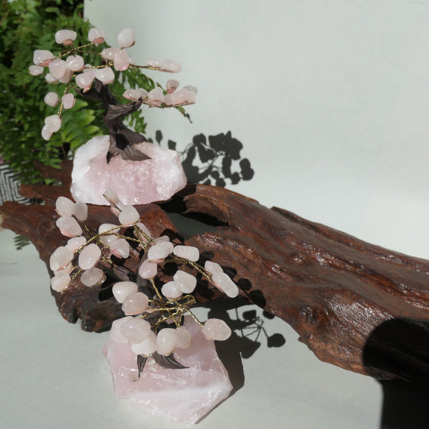 Rose Quartz Gem Tree