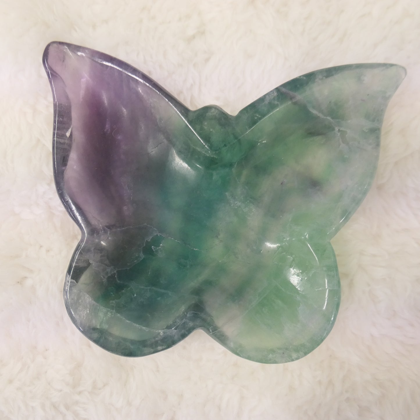 Fluorite Butterfly Bowl