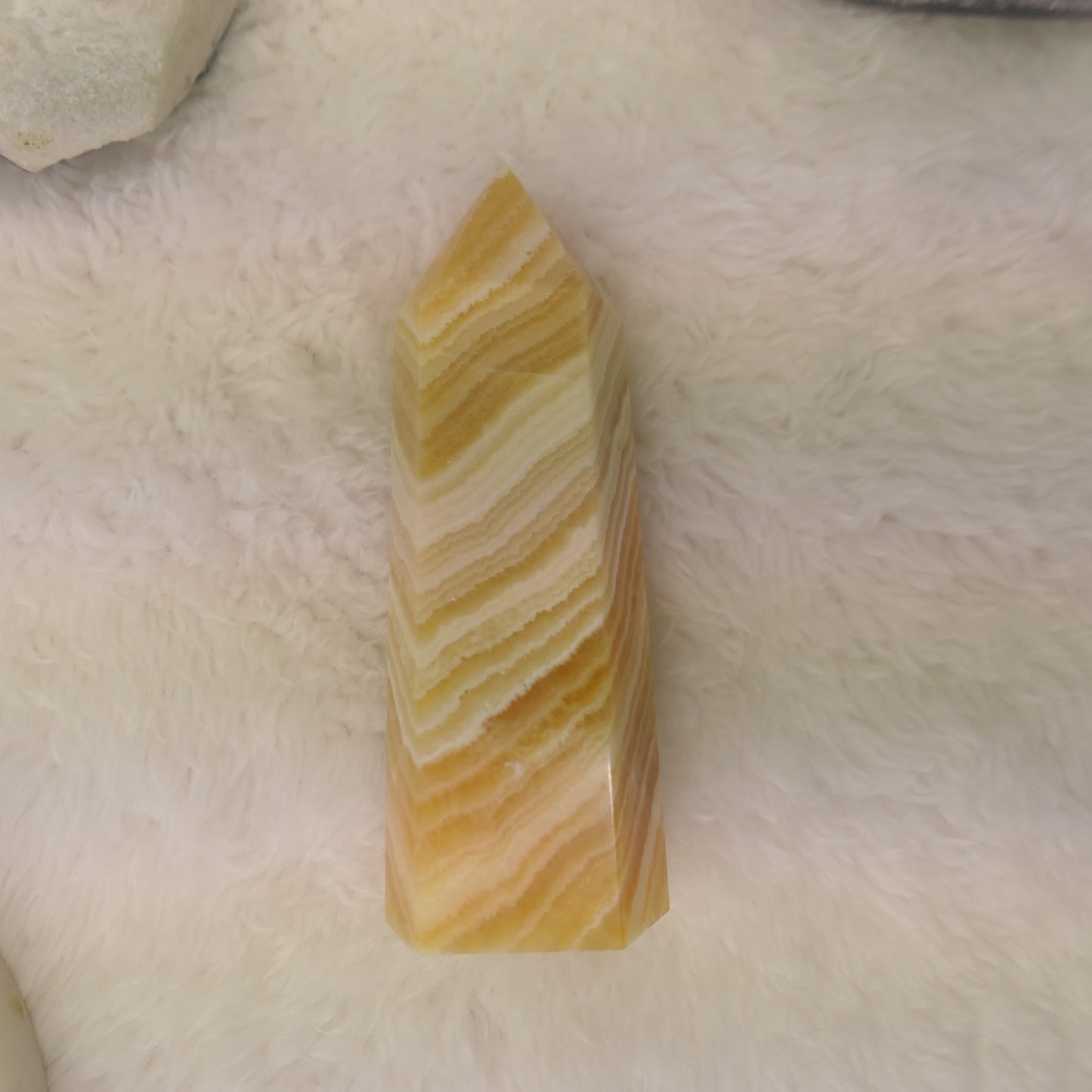 Orange Calcite Tower