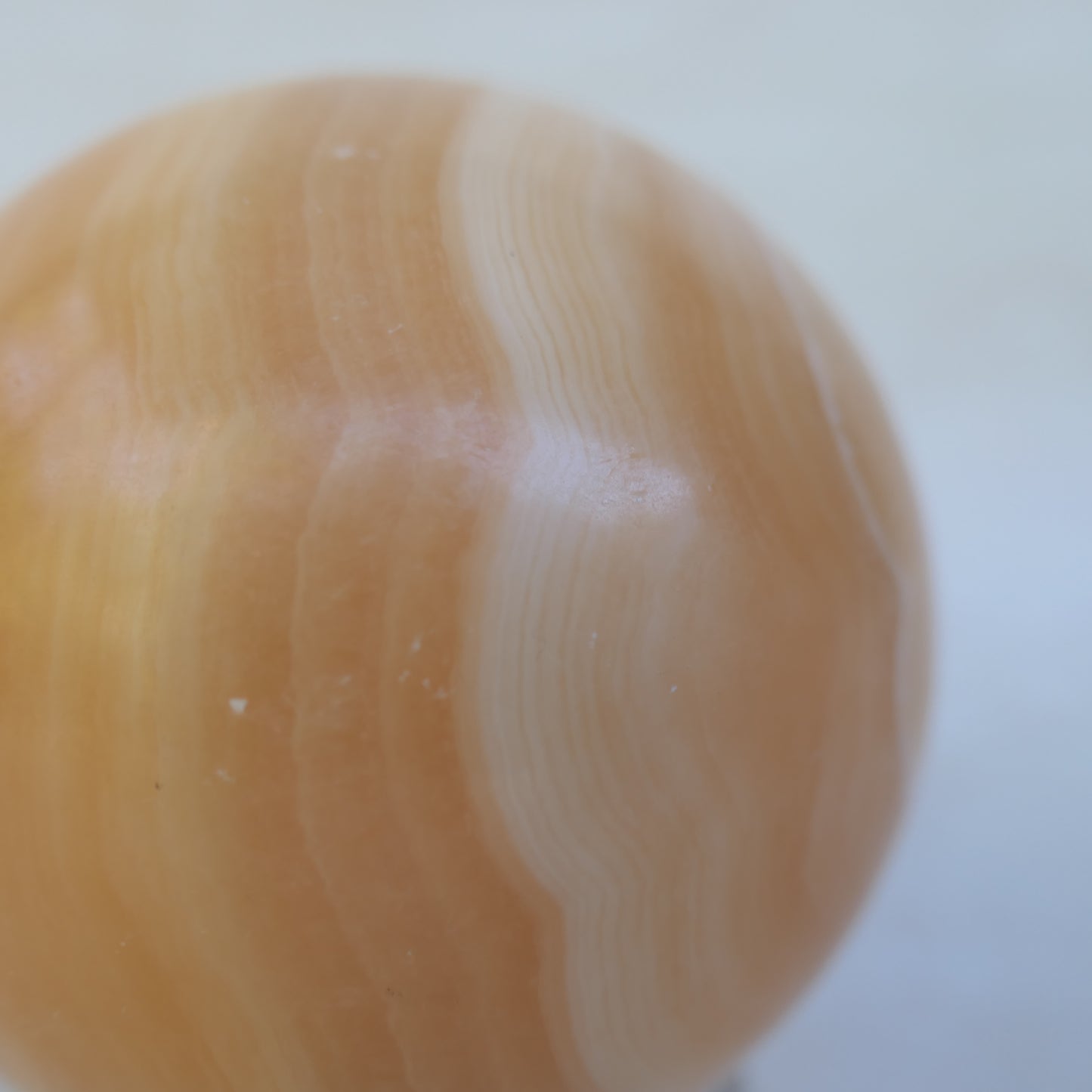 Orange Calcite Sphere 8L