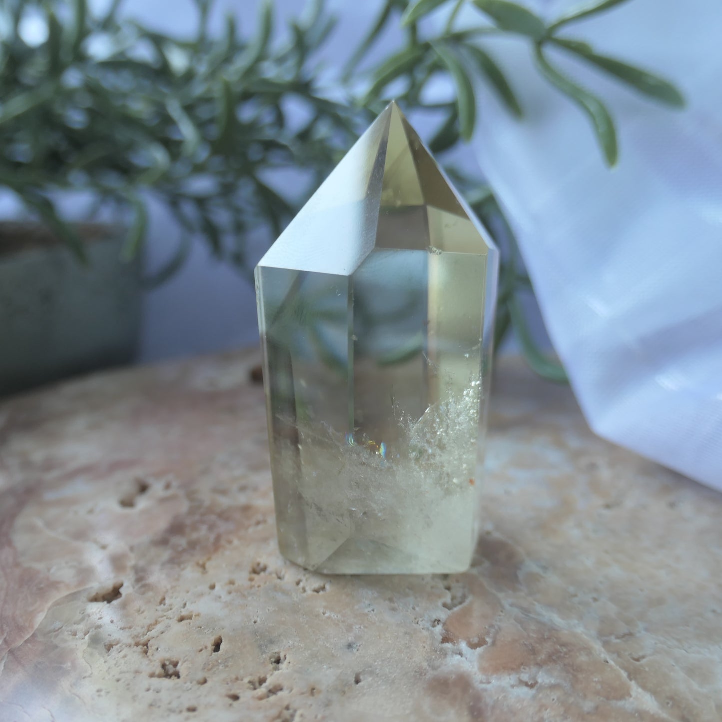 Natural Citrine Tower #3