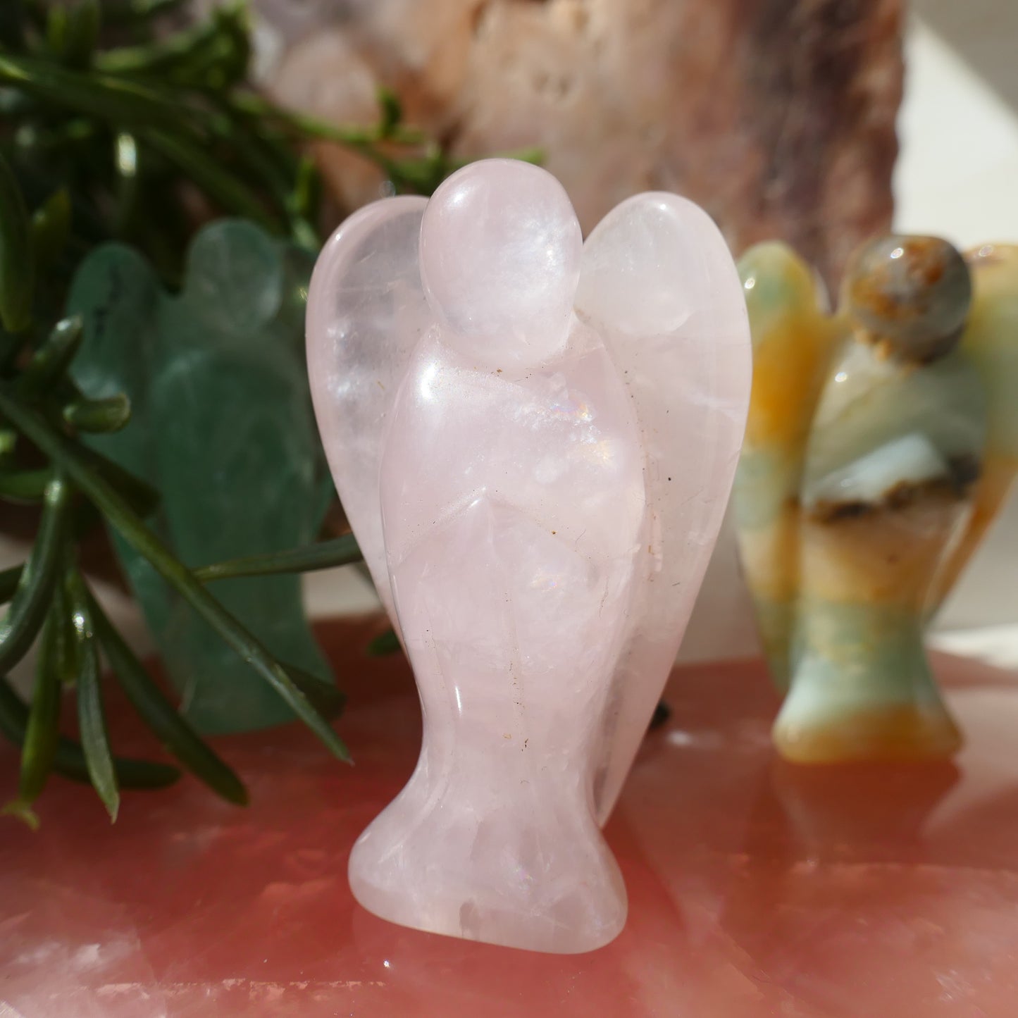 Rose quartz Angel