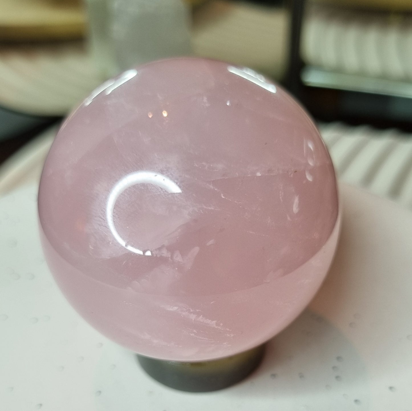Rose Quartz sphere