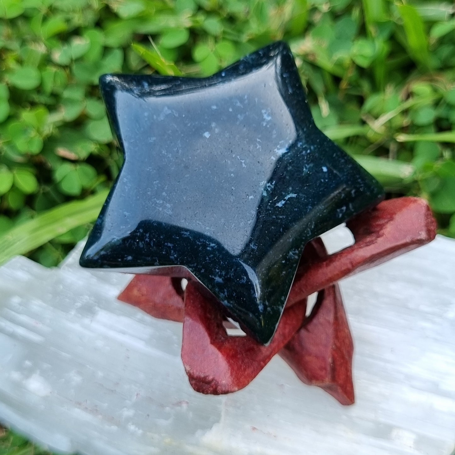 Moss Agate Stars