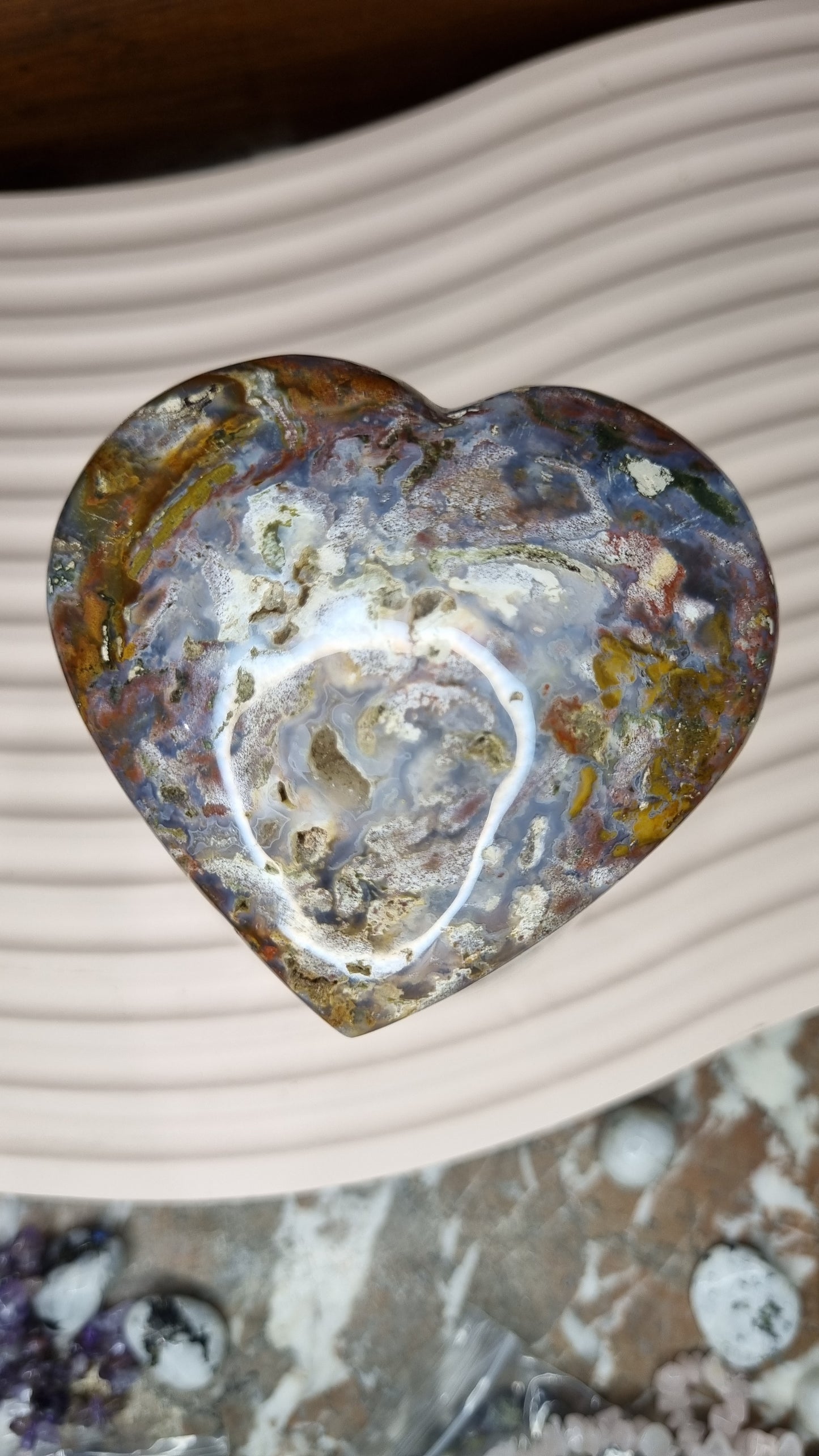 Ocean Jasper Heart#2