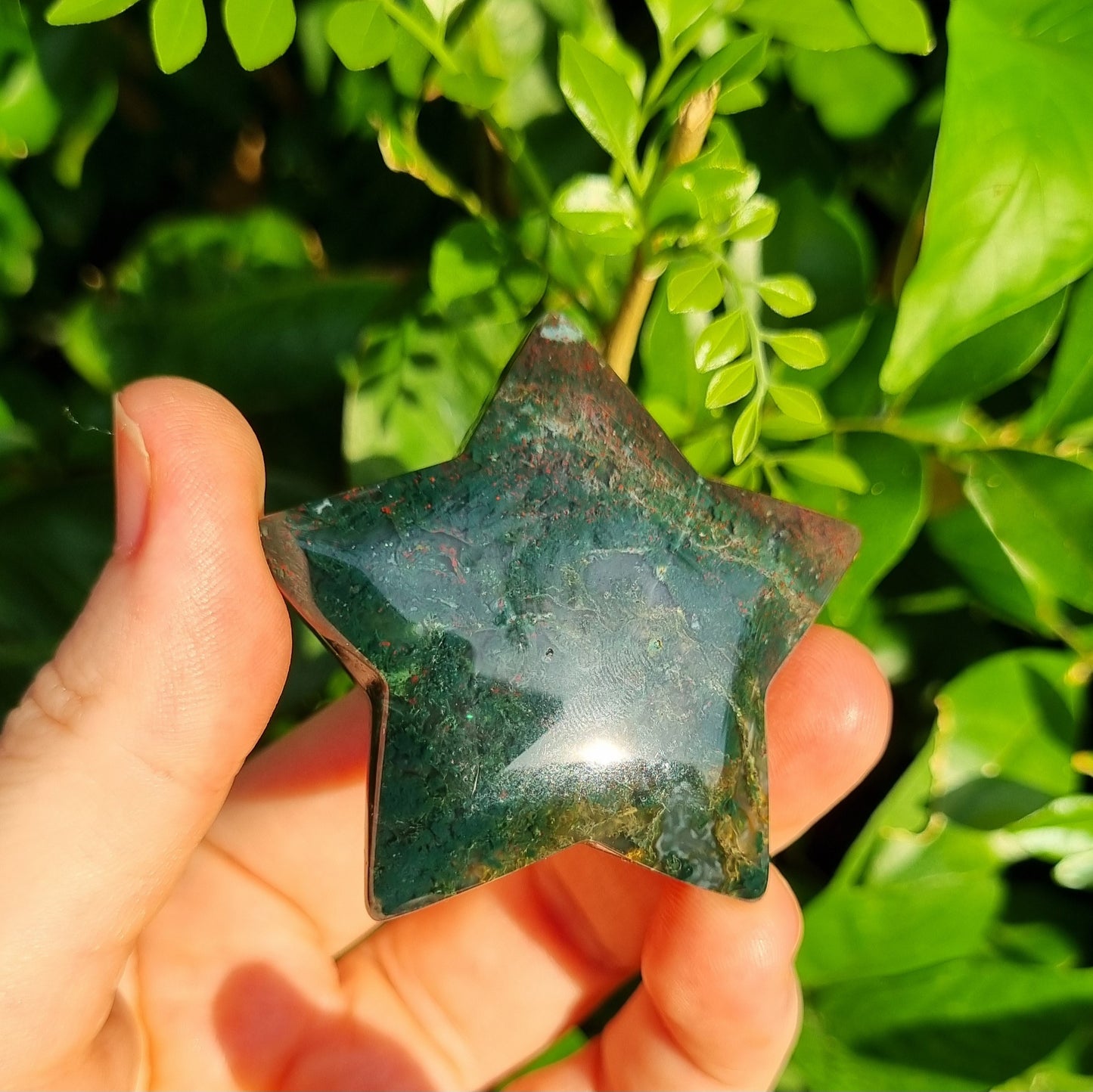 Moss Agate Stars
