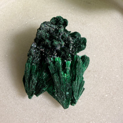 Fibrous Malachite Specimen