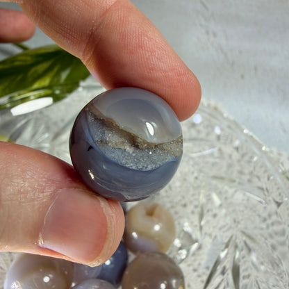 Mini Druzy Agate Spheres