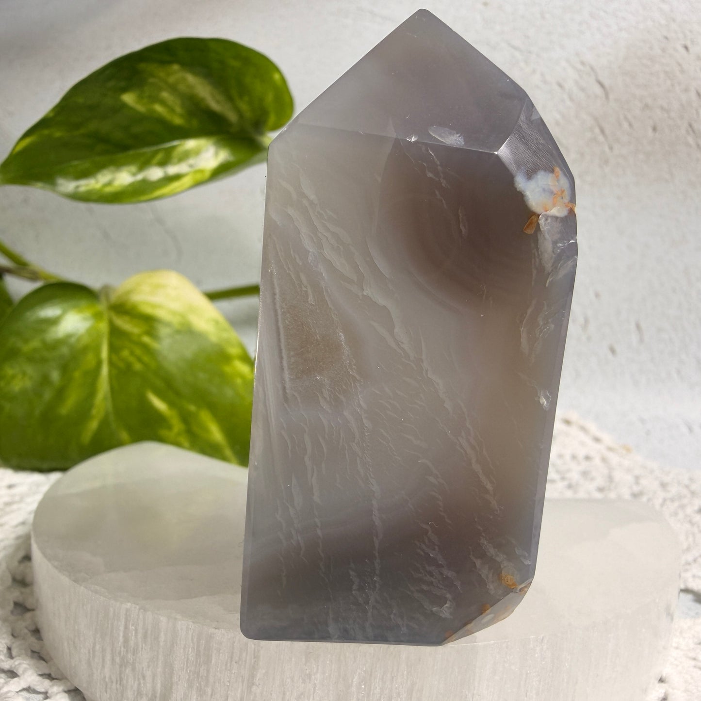 Druzy Agate Tower 4