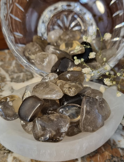 Smoky Quartz Tumbled Stones - 1-2cm
