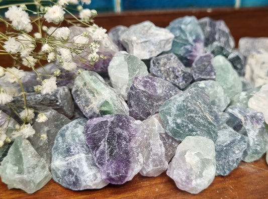 Rainbow Fluorite Rough - 2-3cm