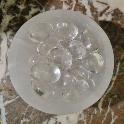 Clear Quartz Tumbled Stone A