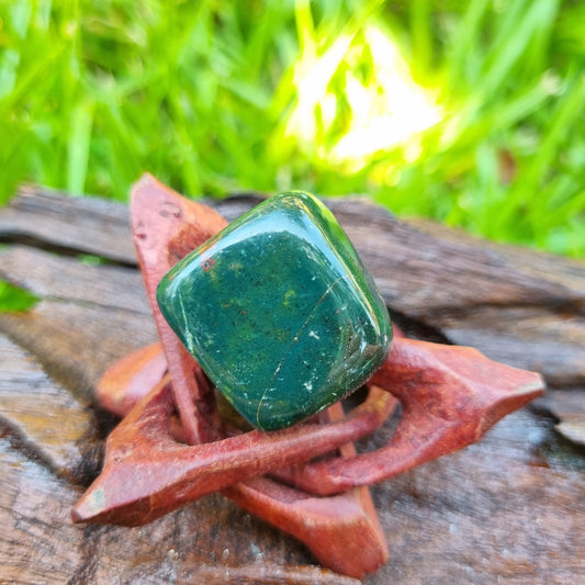 Bloodstone Tumbled Stone