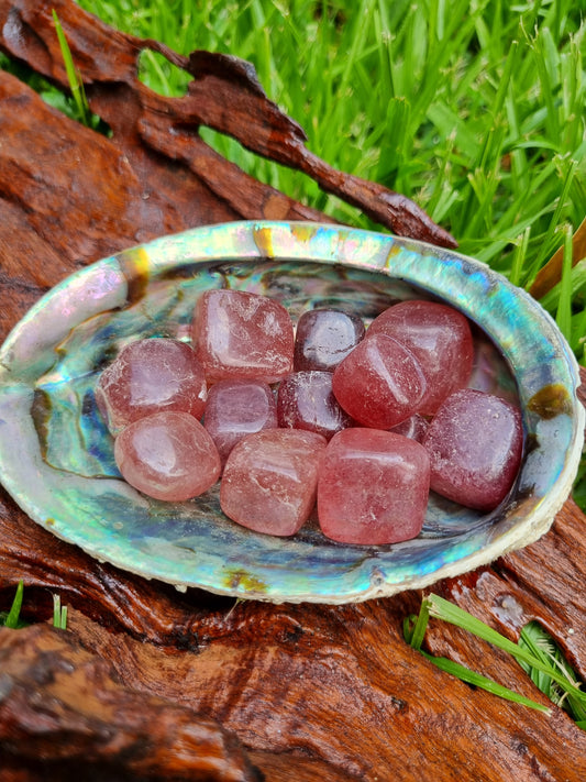 Strawberry Quartz Cubes