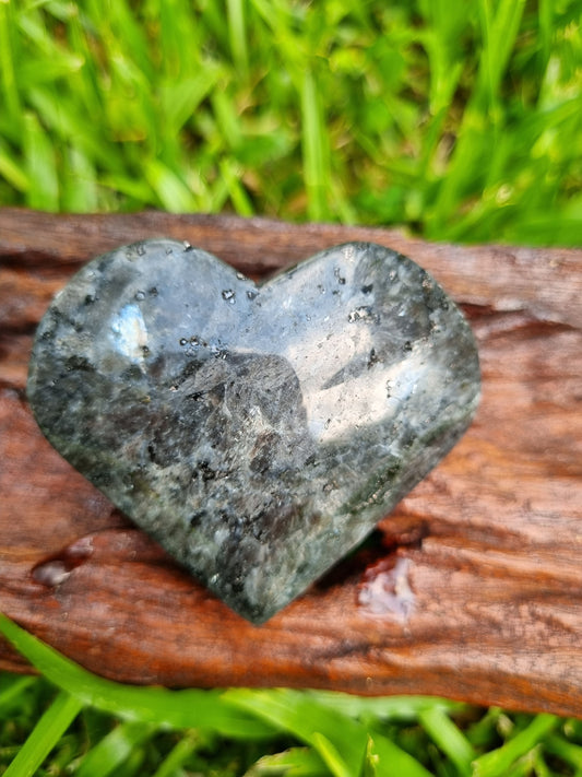 Larvikite Heart