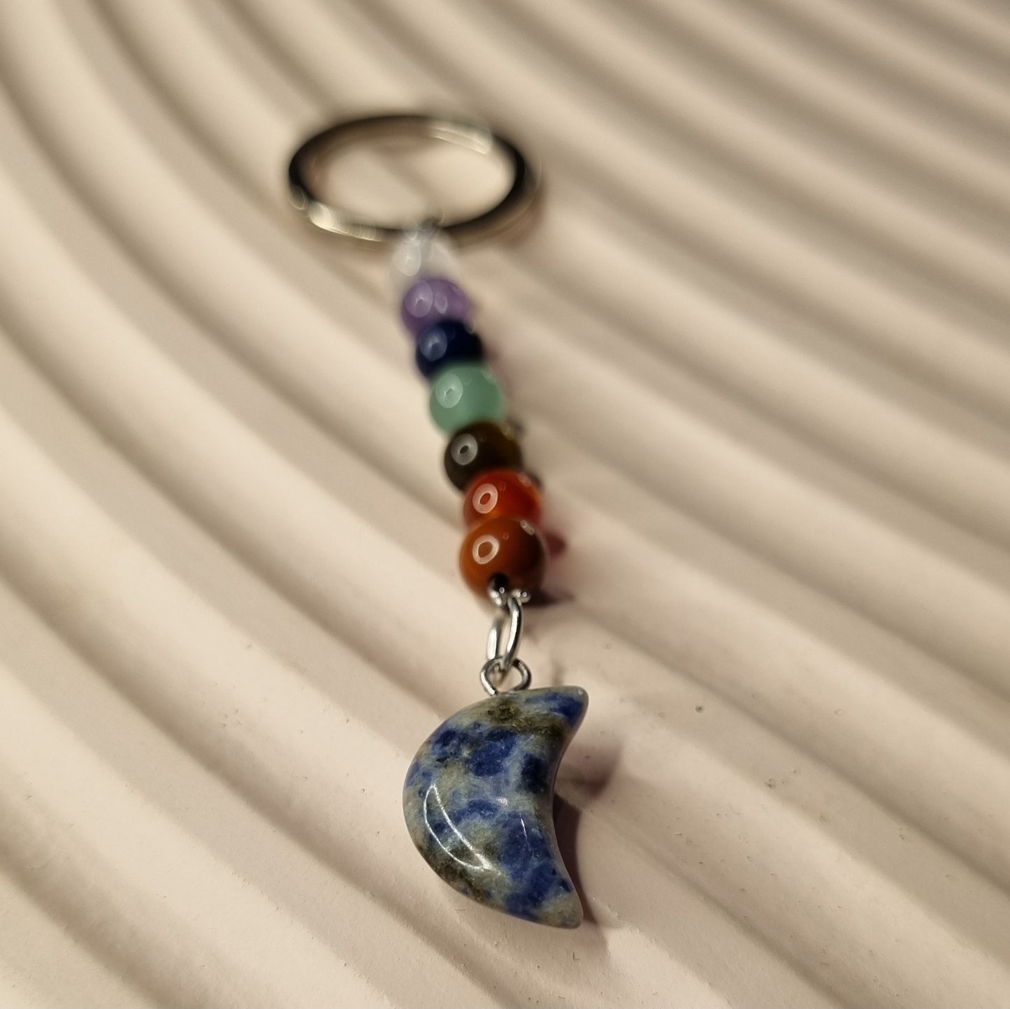 Moon Chakra Keyring