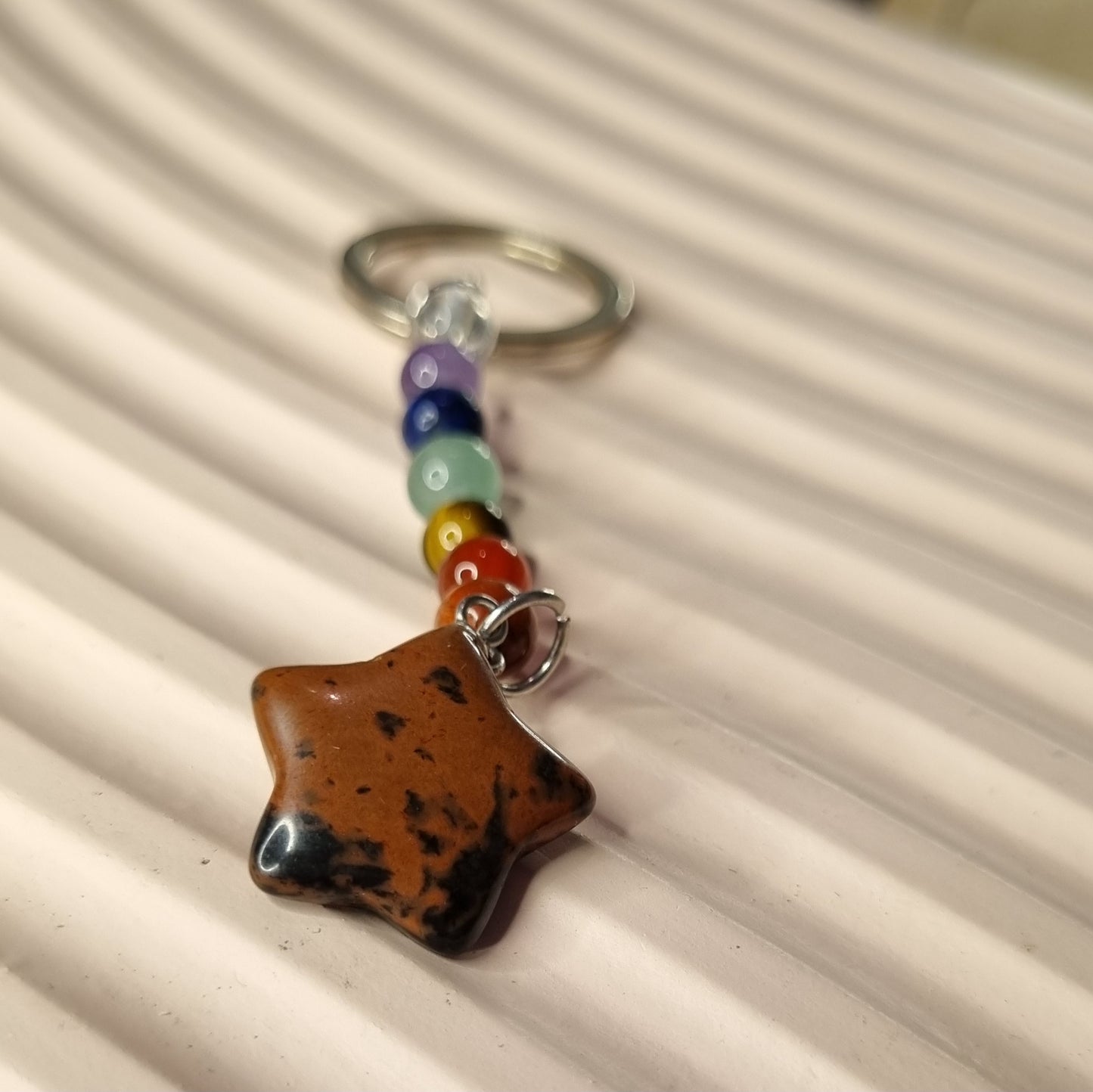 Star Chakra Keyring