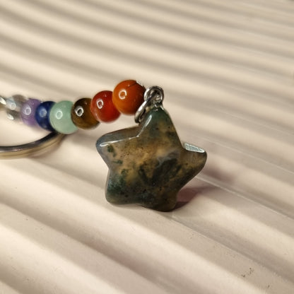 Star Chakra Keyring