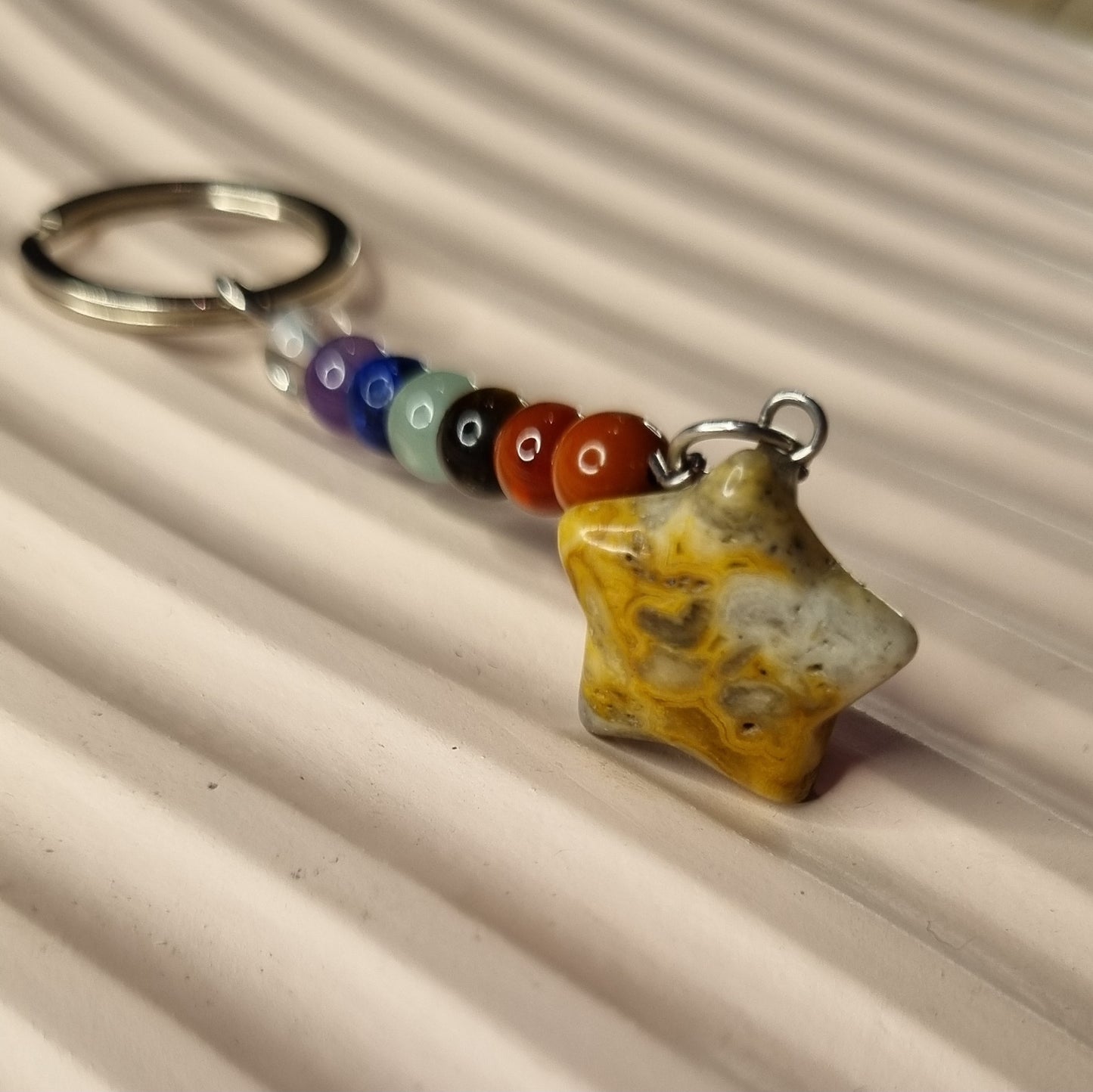 Star Chakra Keyring