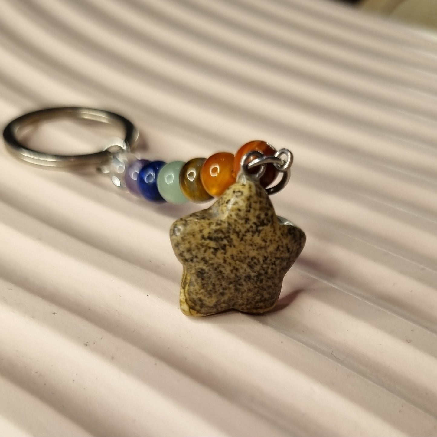 Star Chakra Keyring