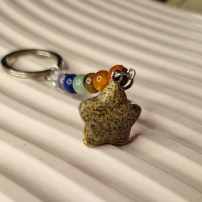 Star Chakra Keyring
