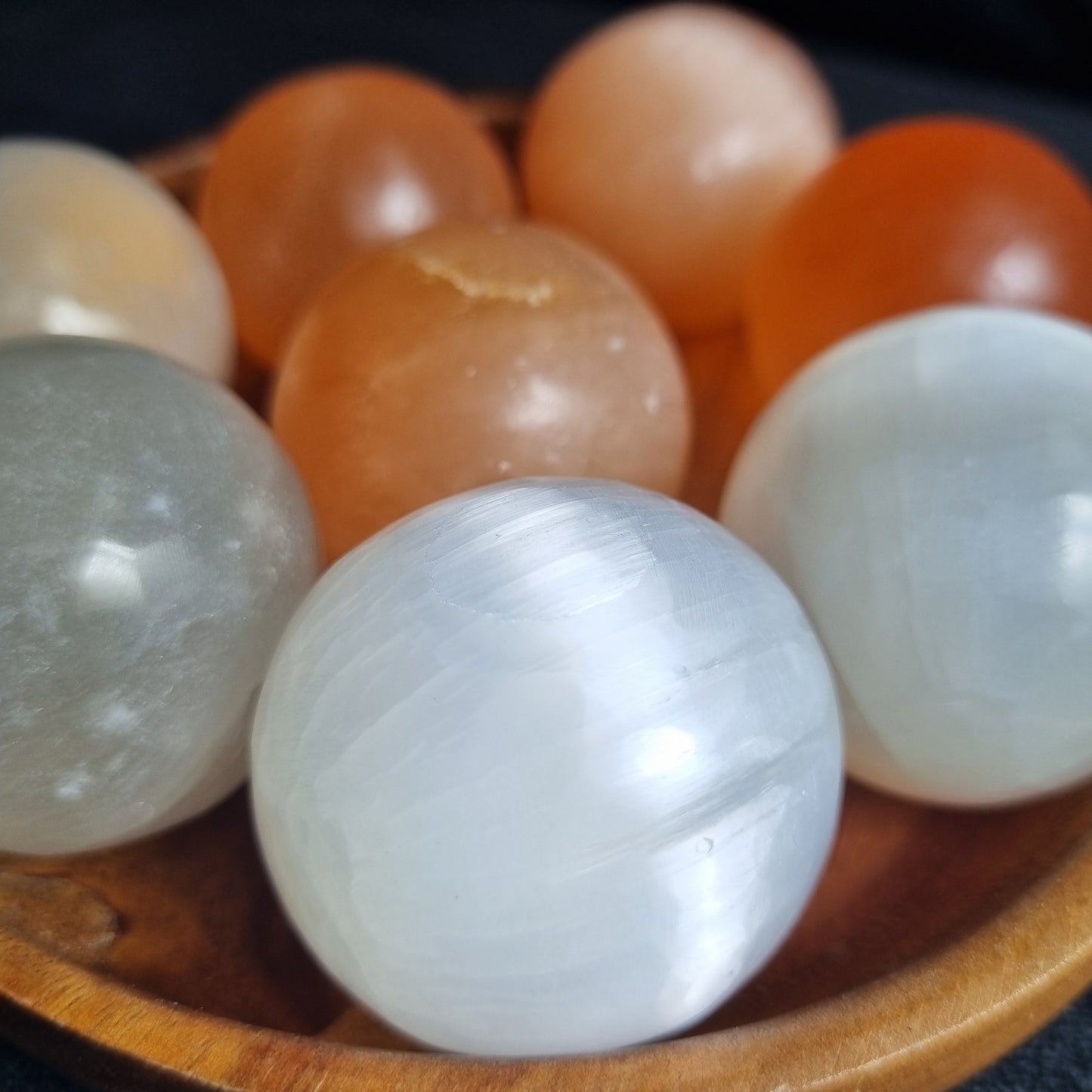 Selenite Boading Balls