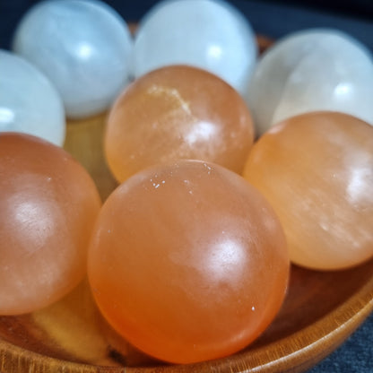 Selenite Boading Balls