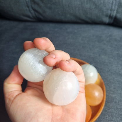 Selenite Boading Balls