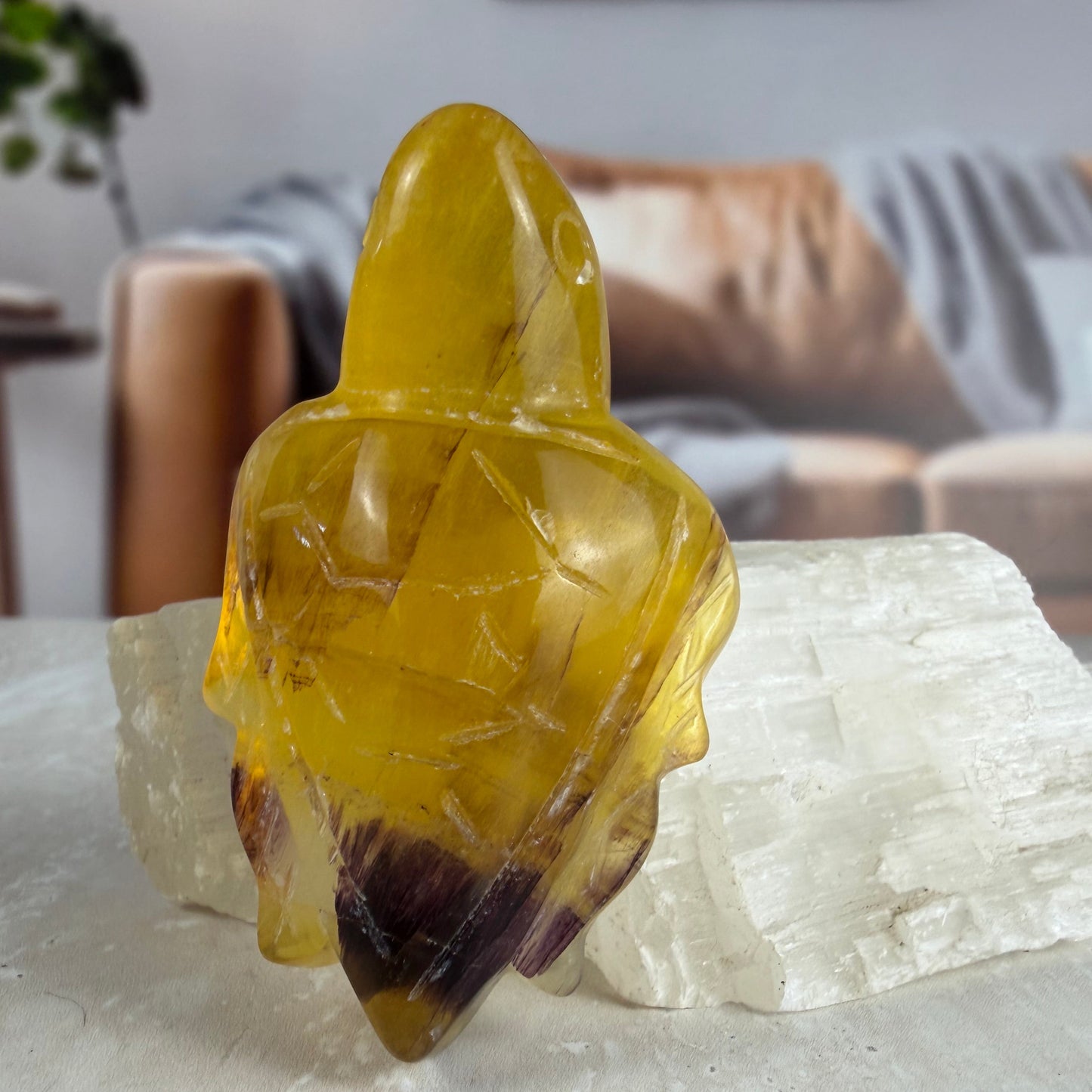 Fluorite Turtle Carvings