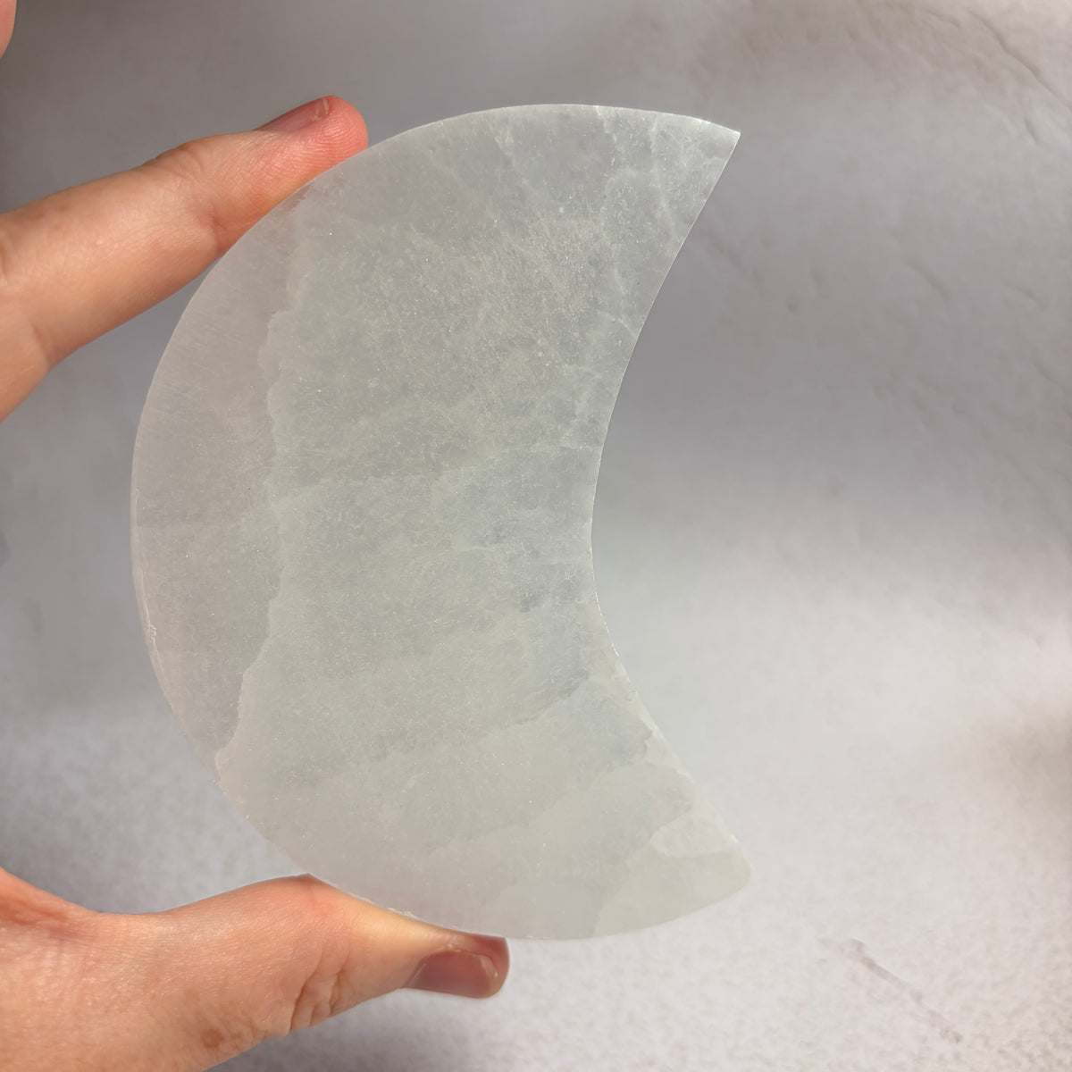 Moon Selenite Charging Plate