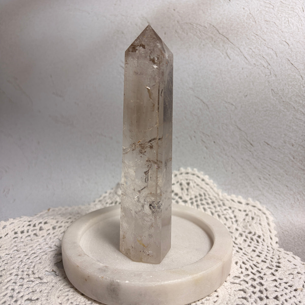 Clear Quartz Tower 2