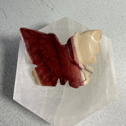 Mookaite Butterfly Carving