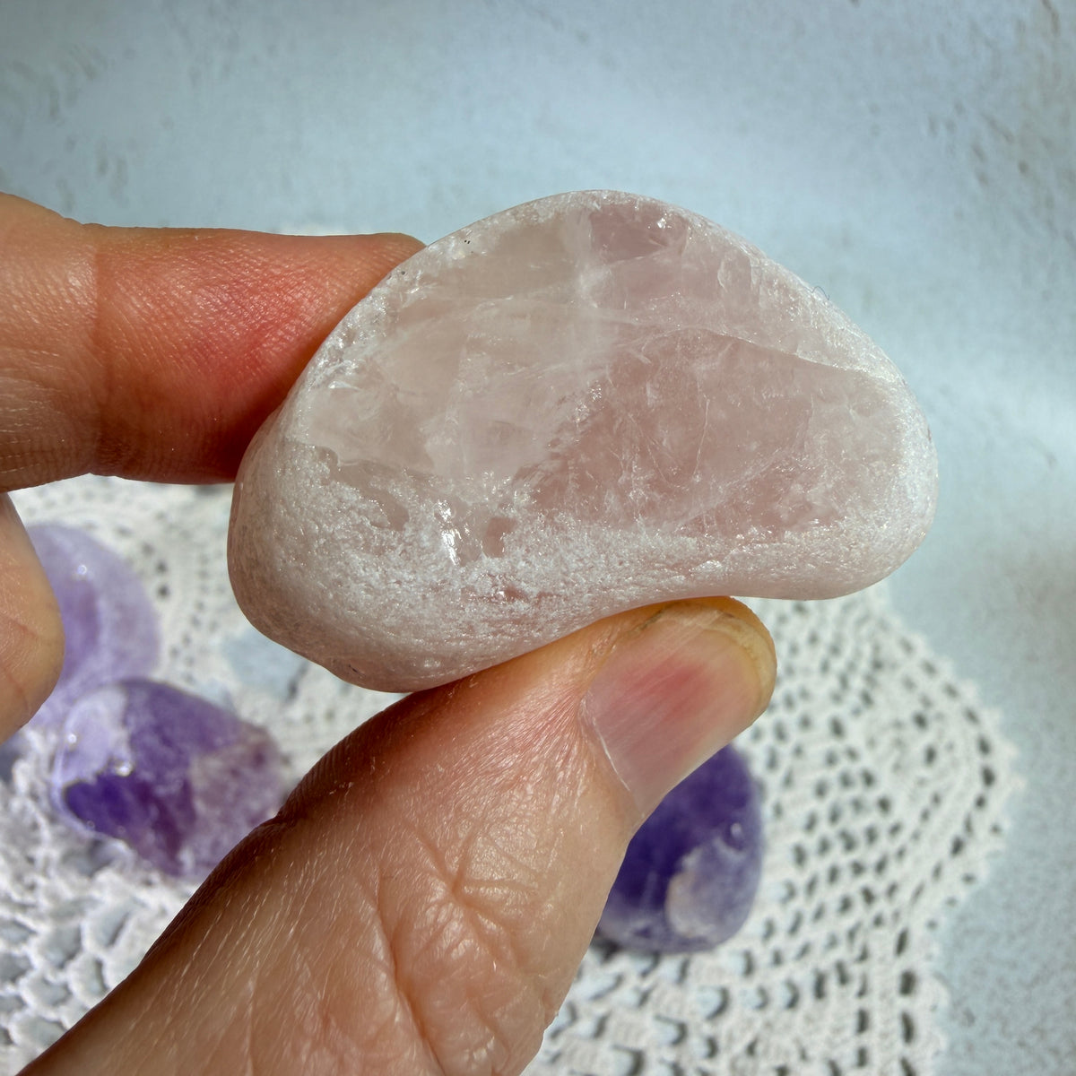 Rose Quartz Seer Stone