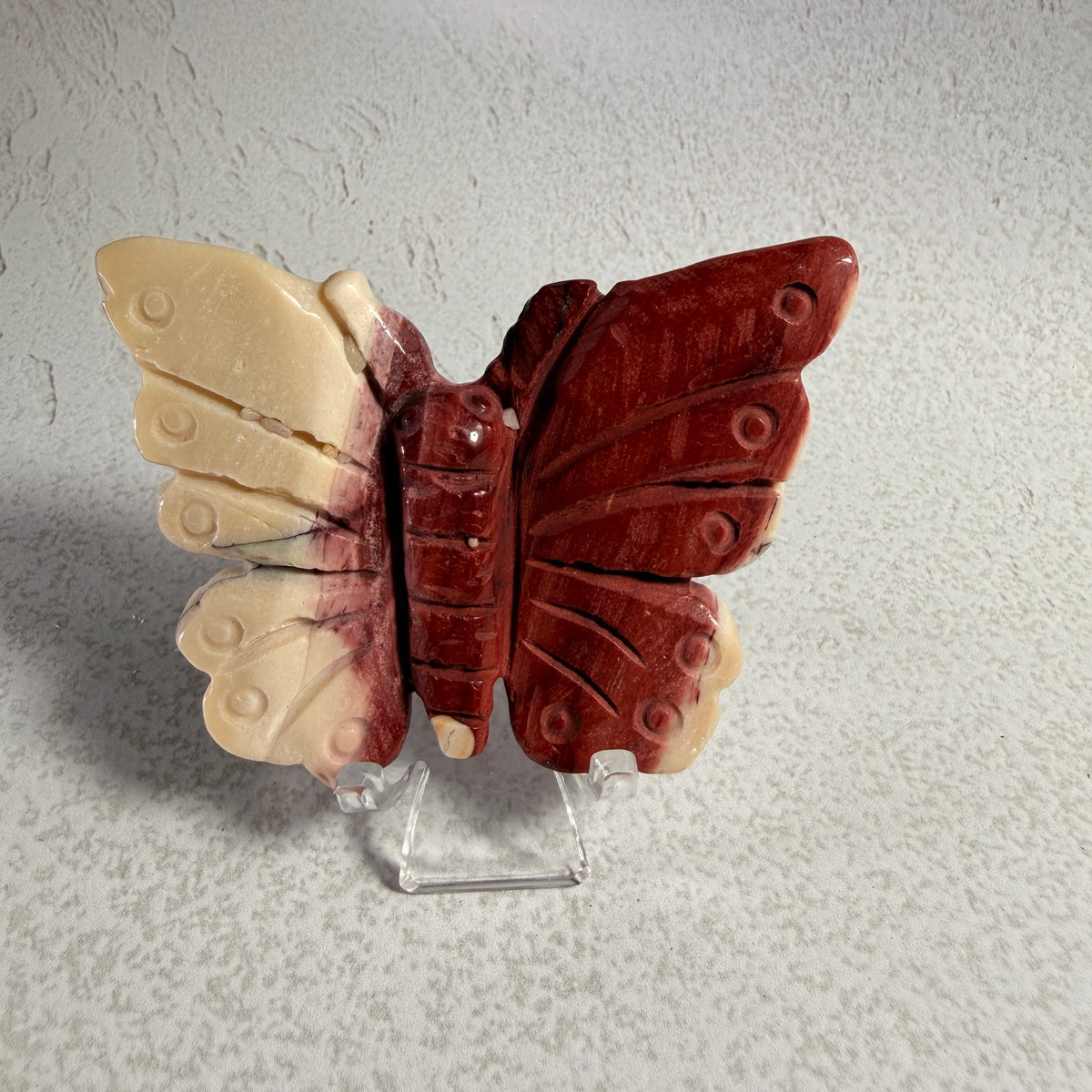Mookaite Butterfly Carving