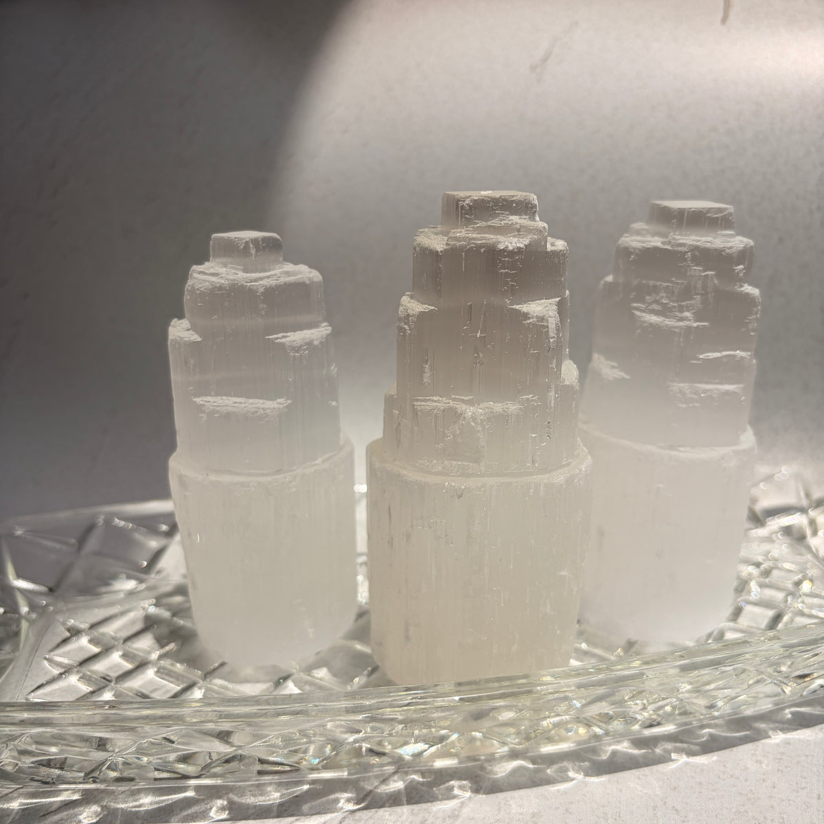 Selenite Tower-10cm
