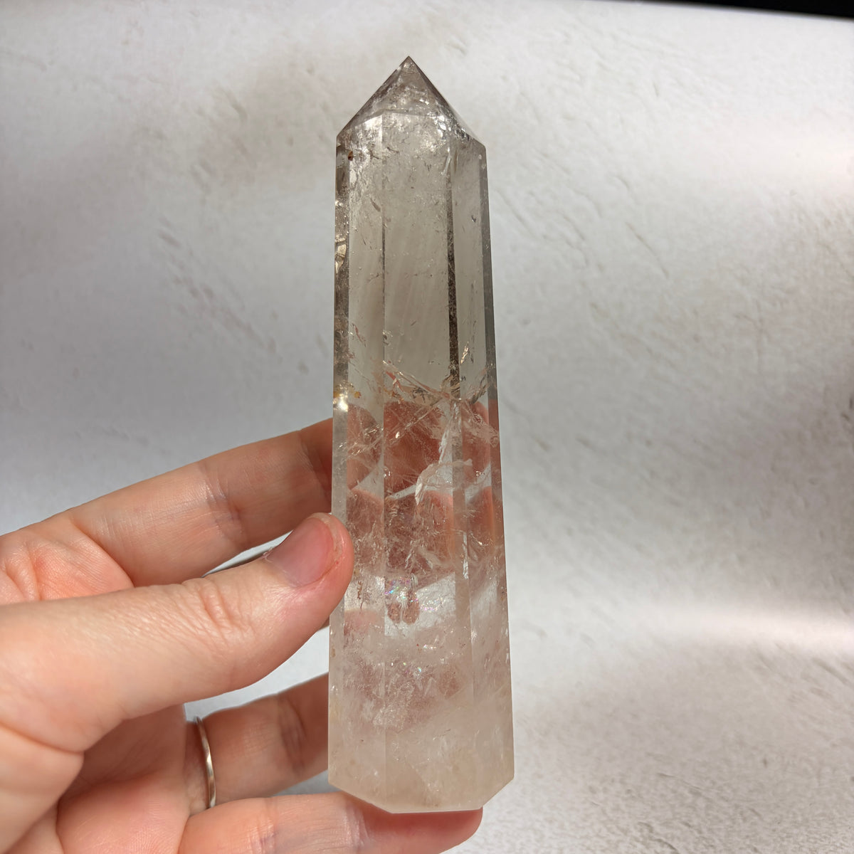 Clear Quartz Tower 2
