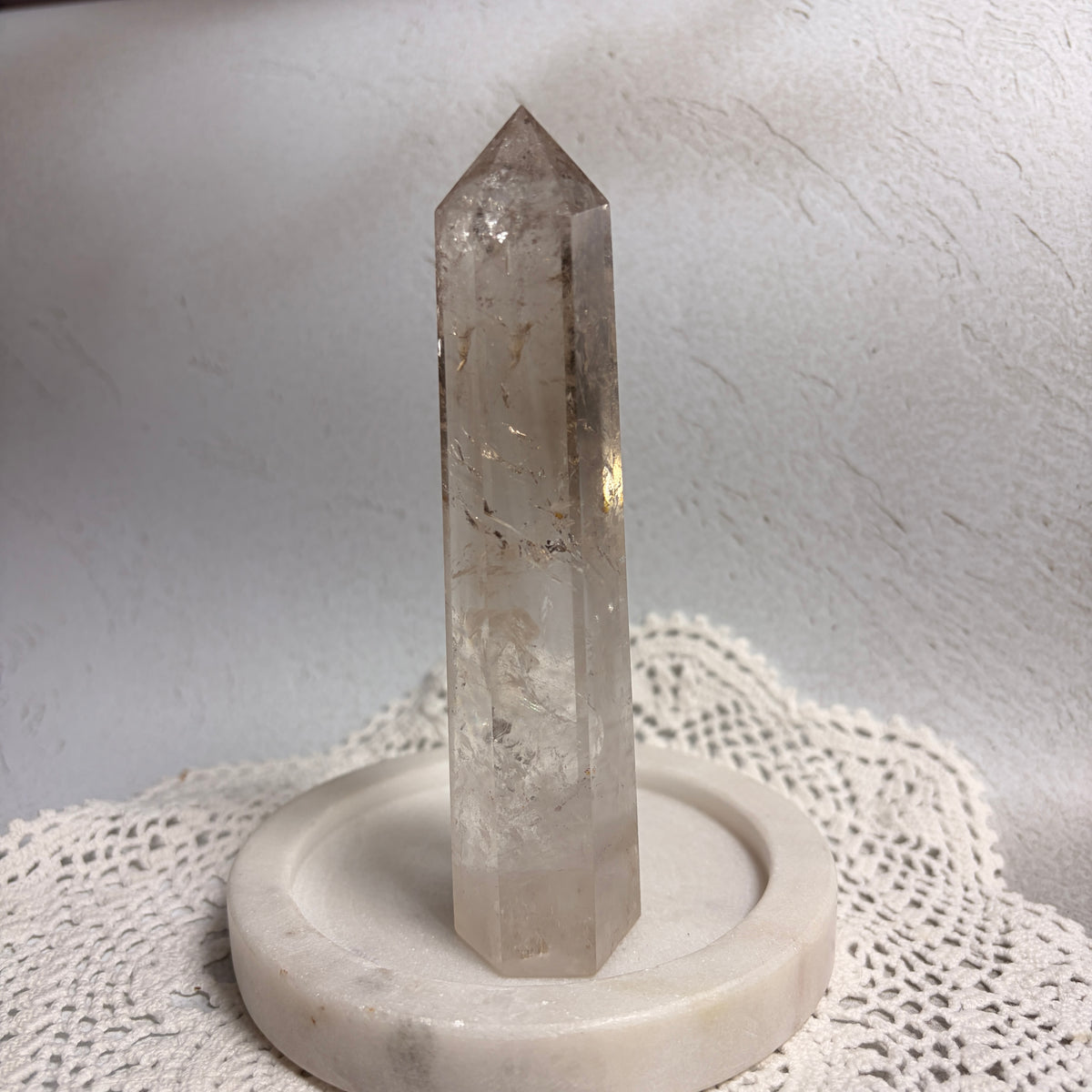 Clear Quartz Tower 2