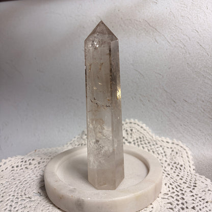 Clear Quartz Tower 2