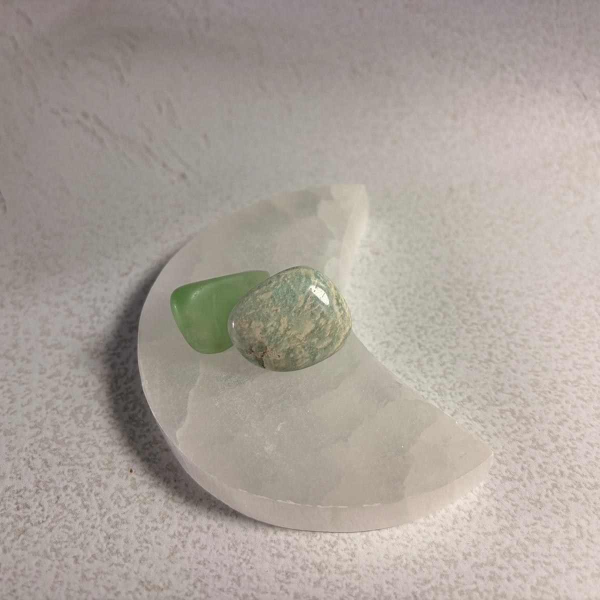 Moon Selenite Charging Plate