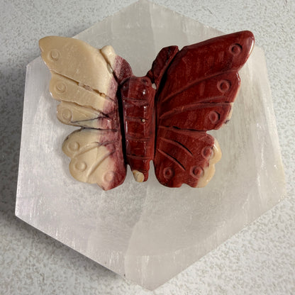 Mookaite Butterfly Carving