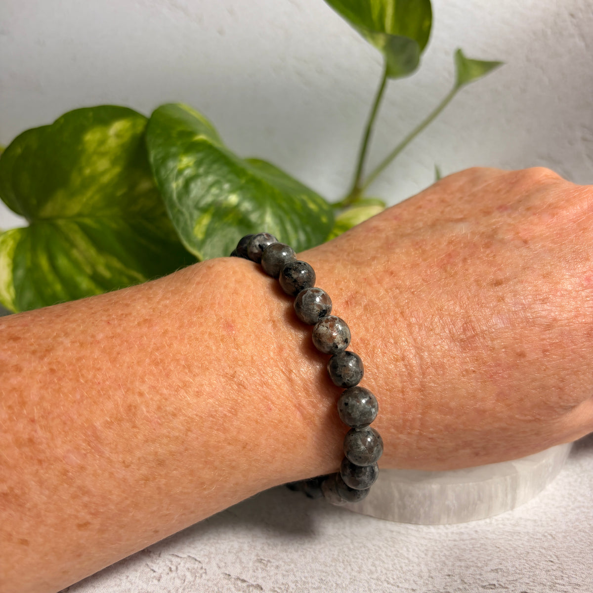 Yooperlite 8mm bead bracelet